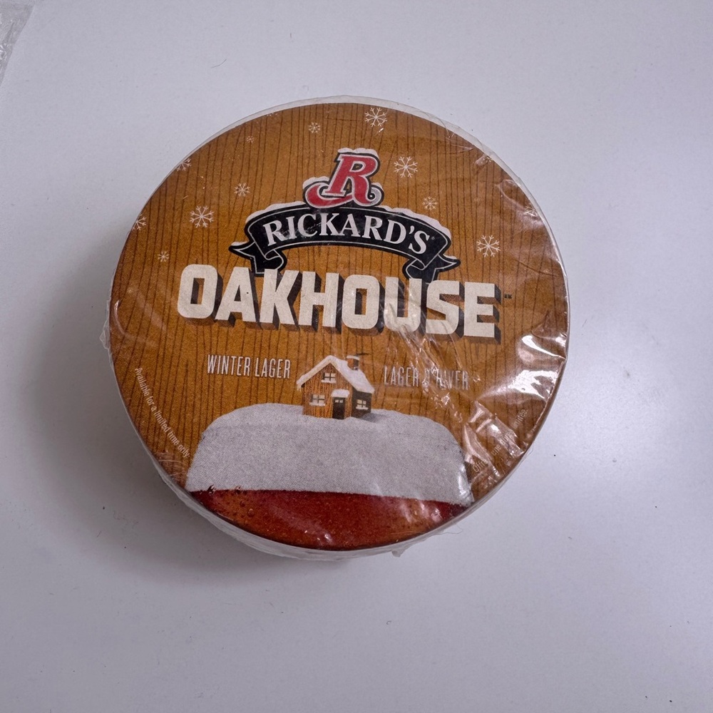 Rickard’s Oakhouse Winter Lager Cardboard Bar Pub  Coasters‎ (Lot of 46)